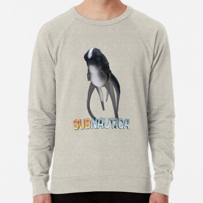 ssrcolightweight sweatshirtmensoatmeal heatherfrontsquare productx1000 bgf8f8f8 41 - Subnautica Store